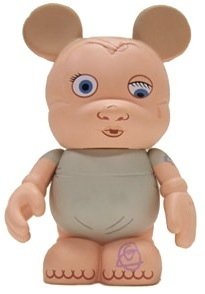 Big Baby Vinylmation figure by Thomas Scott, produced by Disney. Front view.