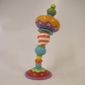 Jiva - Orange figure by Jim Woodring, produced by Presspop. Front view.