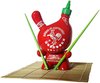 Sketracha Hot Chili Sauce Dunny