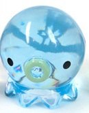 Takochu - Clear Blue figure, produced by Pine Create. Front view.