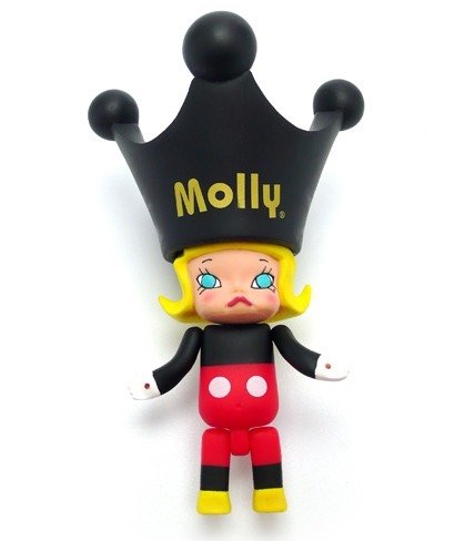 Molly Mouse figure by Kenny Wong, produced by Kennyswork. Front view.