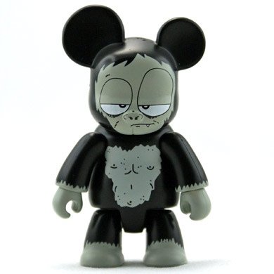 Naked Evil Ape figure by Mca, produced by Toy2R. Front view.