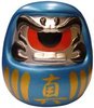 Fortune Daruma - Metallic Blue