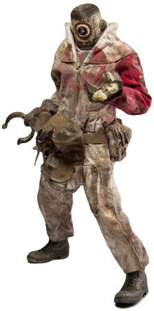 Asclepius Ankou - Bambaland Store Exclusive figure by Ashley Wood, produced by Threea. Front view.
