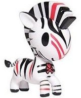 Zamba figure by Simone Legno (Tokidoki), produced by Tokidoki. Front view.