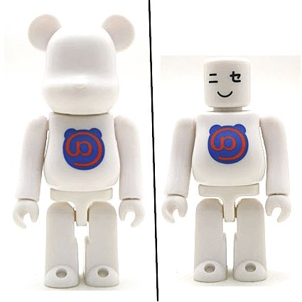 Secret Be@rbrick - Nise  figure, produced by Medicom Toy. Front view.