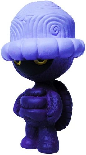 Turtum Micci - Purplish Lurker  figure by Erick Scarecrow, produced by Esc-Toy. Front view.