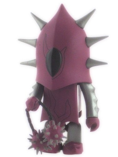 Spike figure by Devilrobots, produced by Medicom Toy. Front view.