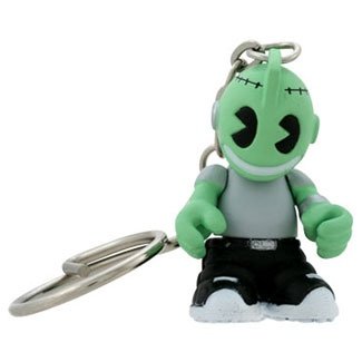 Frank figure, produced by Kidrobot. Front view.
