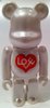 Love Heart Be@rbrick 100%