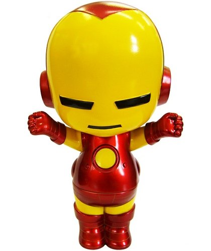 Marvel Iron Man (Metallic Color) figure by Play Set Products, produced by Asunarosya. Front view.