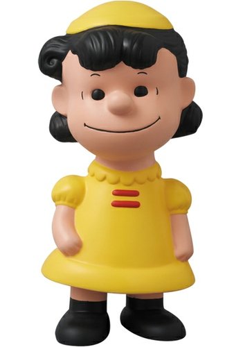 Lucy - Peanuts Vintage Ver. VCD No.213 figure by Charles M. Schulz, produced by Medicom Toy. Front view.