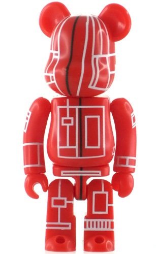 Futura - Secret Be@rbrick Series 11 figure by Futura, produced by Medicom Toy. Front view.