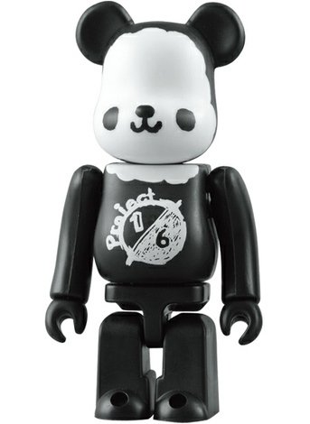 Boabear Be@rbrick 100% figure by Devilrobots, produced by Medicom Toy. Front view.