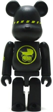 Futura - Artist Be@rbrick Series 5 figure by Futura, produced by Medicom Toy. Front view.