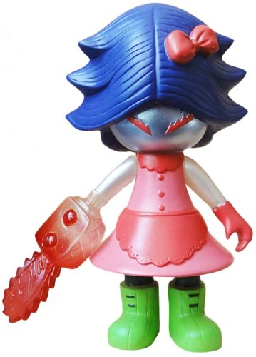 Chelly x Zora Pearl Face figure by Erick Scarecrow X Frombie, produced by Esc-Toy. Front view.