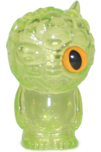 Chaos Q Bean - Clear Light Green figure by Mori Katsura, produced by Realxhead. Front view.