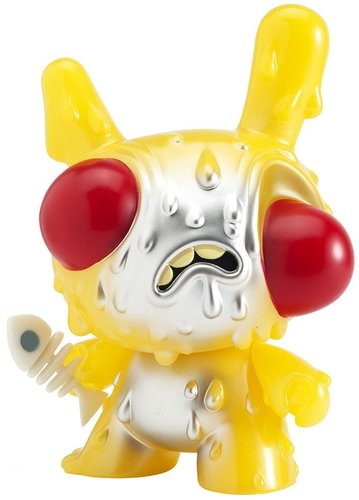 Meltdown - Kidrobot.com Exclusive figure by Chris Ryniak, produced by Kidrobot. Front view.