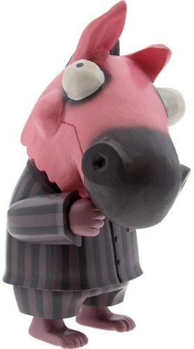 The Godfather Horsehead - Pink  figure by Michael Lau, produced by Mindstyle. Front view.