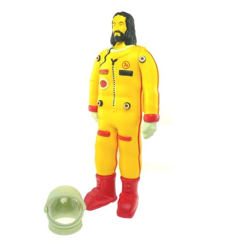 Astronaut Jesus - OG figure by Doma, produced by Adfunture. Front view.