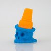 3d printed Ice Scream Man Bite Size blue