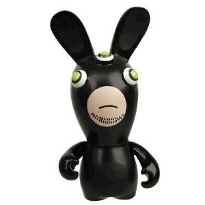 Rayman Raving Rabbids Splinter Cell version figure, produced by Neca. Front view.