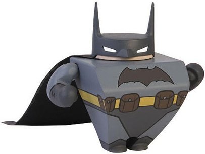 Batman figure by Dc Comics, produced by Dc Direct. Front view.