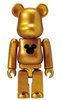 Gold Metallic Be@rbrick