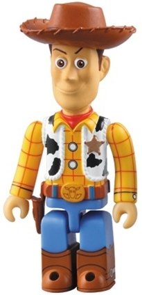 Woody figure, produced by Medicom Toy. Front view.