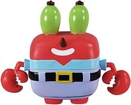 Mr. Crabs figure by Nickelodeon, produced by Funko. Front view.