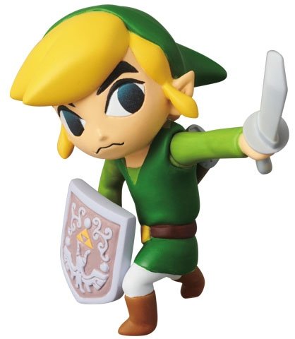 Link - UDF No.178 figure by Nintendo, produced by Medicom Toy. Front view.