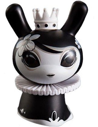 Mayari Black Dunny - Retailer figure by Otto Bjornik, produced by Kidrobot. Front view.