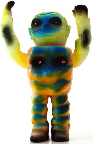 Grody Shogun Monster - 1St Painted Version figure by Grody Shogun, produced by Lulubell Toys. Front view.