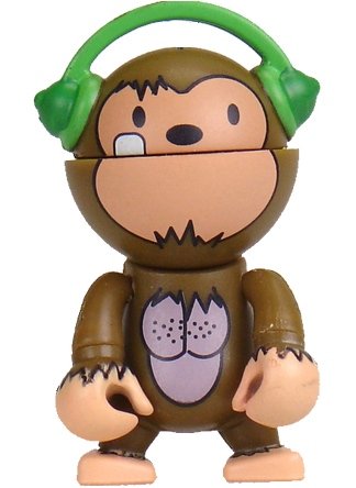 Trexi Kong figure, produced by Play Imaginative. Front view.