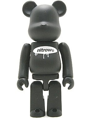 Nitrow - Secret Be@rbrick Series 8 figure by Nitrow, produced by Medicom Toy. Front view.
