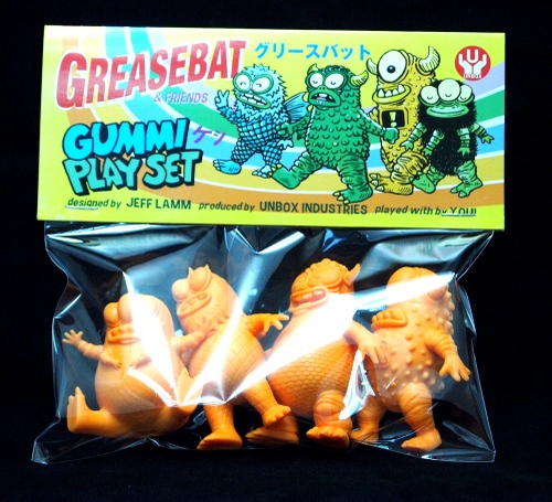 Greasebat and Friends Gummi Play Set