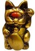 Mini Fortune Cat - Gold & Black