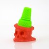 3d printed Ice Scream Man Bite Size red