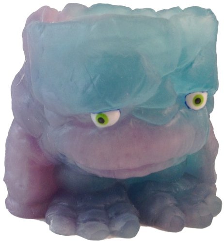 Its Growing On Me - Cotton Candy Swirl figure by Motorbot, produced by Deadbear Studios. Front view.