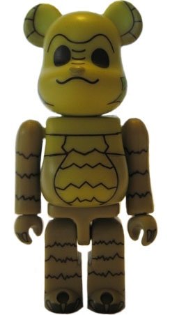 Creature Be@rbrick 100% figure, produced by Medicom Toy. Front view.