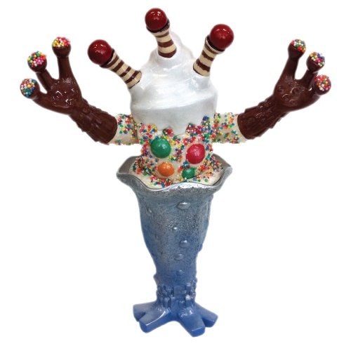 Lady Maxx Diner - Argus Sundae figure by Shane Haddy. Front view.