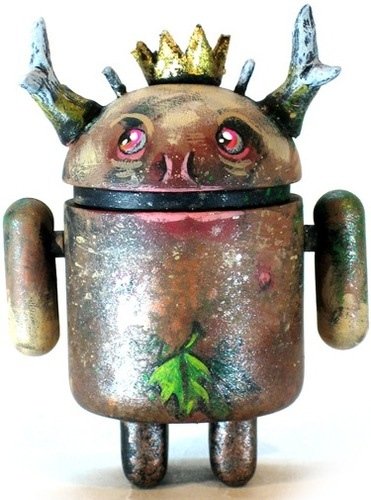 Forest King figure by Leecifer. Front view.