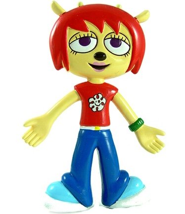 Um Jammer Lammy figure by Rodney Greenblatt, produced by Sony Creative Products. Front view.
