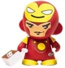 Iron Man Marvel Micro Munny figure by Marvel, produced by Kidrobot. Front view.
