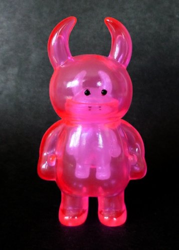 Uamou - Clear Pink / Micro Clear White inside figure by Ayako Takagi, produced by Uamou. Front view.