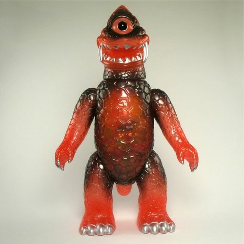 Zagoran (Guts) - Clear Red, Metallic Black, GID (Guts) figure by Kiyoka Ikeda. Front view.