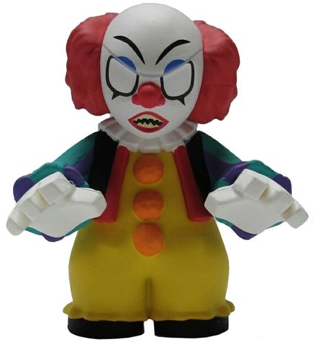 Pennywise the Dancing Clown (It) figure by Funko, produced by Funko. Front view.