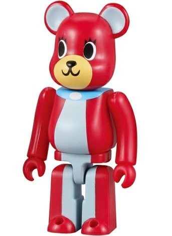 Dreaming Be@r Dog #1 - Artist Be@rbrick Series 10 figure by Play Set Products, produced by Medicom Toy. Front view.