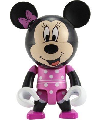 Minnie Mouse Trexi (Pink) figure by Disney, produced by Play Imaginative. Front view.