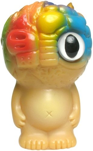 Chaos Q Bean - Painted Flesh figure by Mori Katsura, produced by Realxhead. Front view.